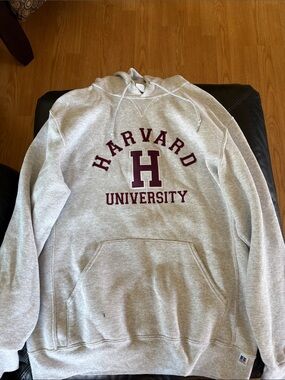 University Gray Pullover Hoodie Sweatshirt